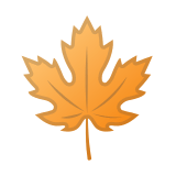 Maple Leaf Emoji, Google style