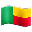 Flag: Benin Emoji, Samsung style
