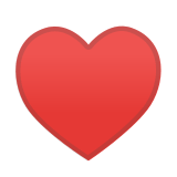 Heart Suit Emoji, Google style
