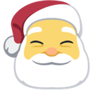 Santa Emoji, Facebook style