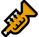 Trumpet Emoji, Microsoft style