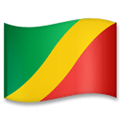 Flag: Congo - Brazzaville Emoji, LG style