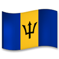 Flag: Barbados Emoji, LG style