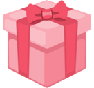 Wrapped Gift Emoji, Facebook style
