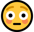 Embarrassed Emoji, Microsoft style