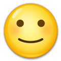 Slightly Smiling Face Emoji, LG style
