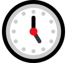 Five O’Clock Emoji, Microsoft style