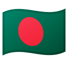 Flag: Bangladesh Emoji, Microsoft style