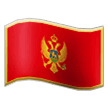 Flag: Montenegro Emoji, Samsung style