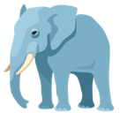 Elephant Emoji, Facebook style