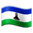 Flag: Lesotho Emoji, Samsung style