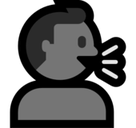 Speaking Head Emoji, Microsoft style