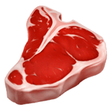 Cut of Meat Emoji, Apple style