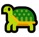 Turtle Emoji, Microsoft style