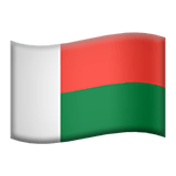 Flag: Madagascar Emoji, Apple style