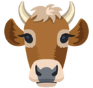 Cow Face Emoji, Facebook style