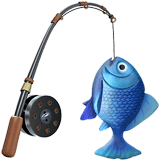 Fishing Pole Emoji, Apple style