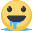 Drooling Emoji, Facebook style