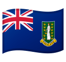 Flag: British Virgin Islands Emoji, Microsoft style