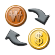 Currency Exchange Emoji, Samsung style