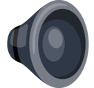 Speaker Low Volume Emoji, Facebook style