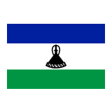 Flag: Lesotho Emoji, Google style