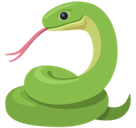 Snake Emoji, Facebook style