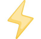 Lightning Emoji, Facebook style