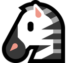 Zebra Emoji, Microsoft style