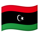 Flag: Libya Emoji, Microsoft style