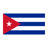 Flag: Cuba Emoji, Google style