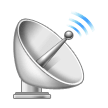 Satellite Antenna Emoji, Samsung style