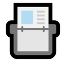 Card Index Emoji, Microsoft style