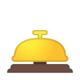Bellhop Bell Emoji, Google style