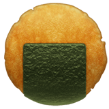 Rice Cracker Emoji, Apple style