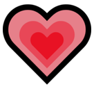 Growing Heart Emoji, Microsoft style