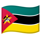 Flag: Mozambique Emoji, Microsoft style