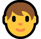 Person Emoji, Microsoft style