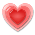 Growing Heart Emoji, LG style