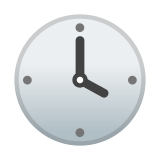 Four O’Clock Emoji, Google style