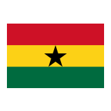 Flag: Ghana Emoji, Google style