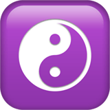 Yin Yang Emoji, Apple style