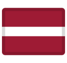 Flag: Latvia Emoji, Facebook style