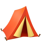 Tent Emoji, Apple style