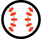 Baseball Emoji, Microsoft style