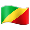 Flag: Congo - Brazzaville Emoji, Samsung style