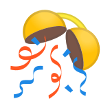 Confetti Ball Emoji, Google style