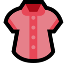 Womans Clothes Emoji, Microsoft style