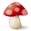Mushroom Emoji, Samsung style