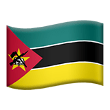 Flag: Mozambique Emoji, Apple style